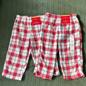 NWT Pair of Fleece Plaid Pajama Pants
